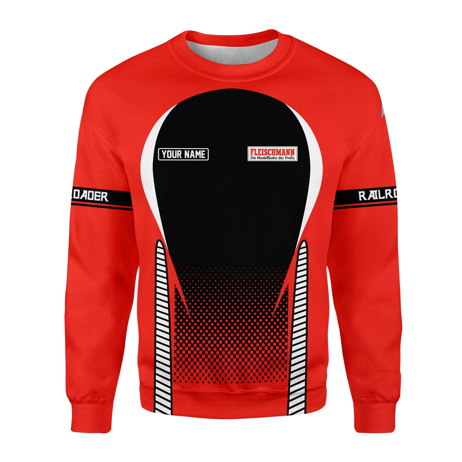 Railspirit Personalized Fleischmann And Western Railroad Sweatshirt Stress Is Caused By Not Having Enough Trains Shirt All Over Print Shirt