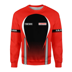 Railspirit Personalized Fleischmann And Western Railroad Sweatshirt Stress Is Caused By Not Having Enough Trains Shirt All Over Print Shirt