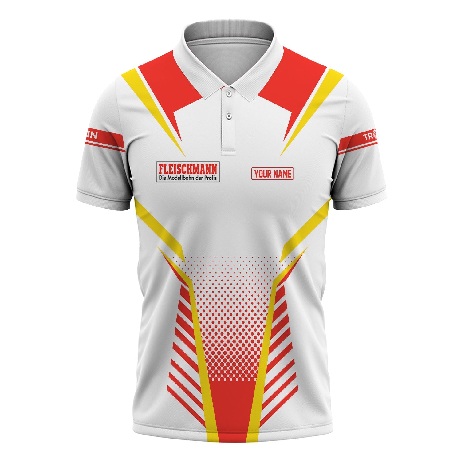 Railspirit Personalized Fleischmann And Western Railroad Polo Shirt Unisex Train Shirt All Over Print