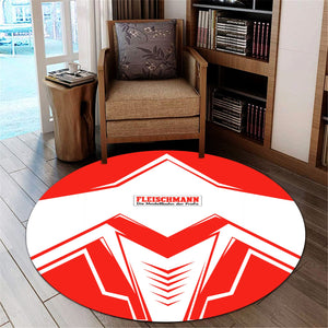 Railspirit Fleischmann And Western Railroad Round Mat Railway Trainspotter Style Mat Gift Idea For Foamers