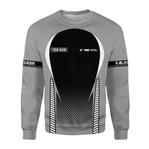 Railspirit Personalized Norfolk Southern Railway Sweatshirt Stress Is Caused By Not Having Enough Trains Shirt All Over Print Shirt