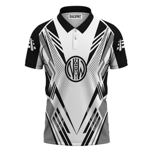 Railspirit Personalized Norfolk and Western Railway Polo Shirt Railroad Tribute Design N&W Train Shirt for Train Lovers