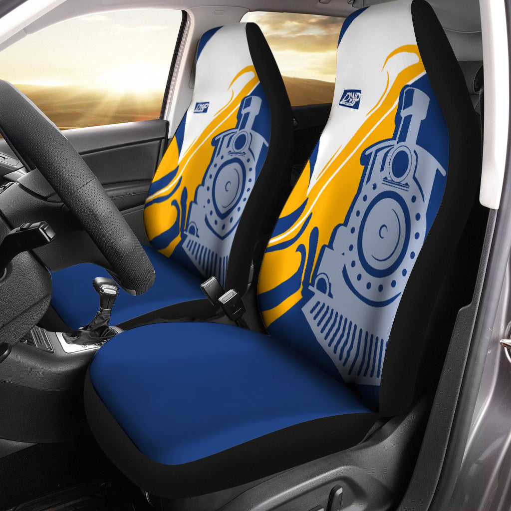 Railspirit Duluth, Winnipeg and Pacific Railway Car Seat Cover Flame-Inspired Style Seat Cover Gift Idea For Train Lovers