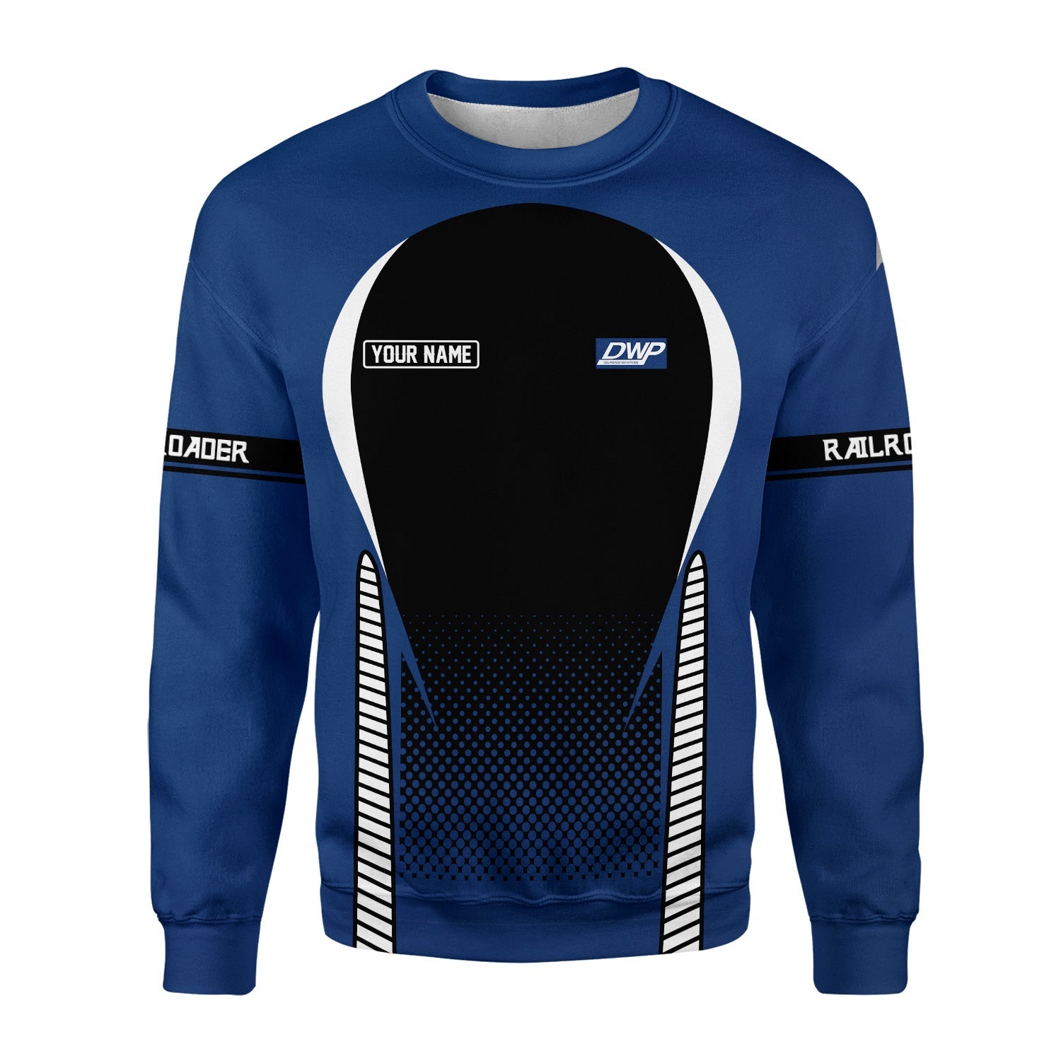 Railspirit Personalized Duluth, Winnipeg and Pacific Railway Sweatshirt Stress Is Caused By Not Having Enough Trains Shirt All Over Print Shirt