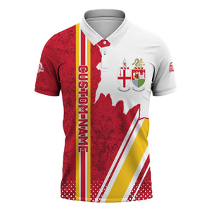 Railspirit Personalized Great Western Railway Polo Shirt All Over Printed Unisex Shirt