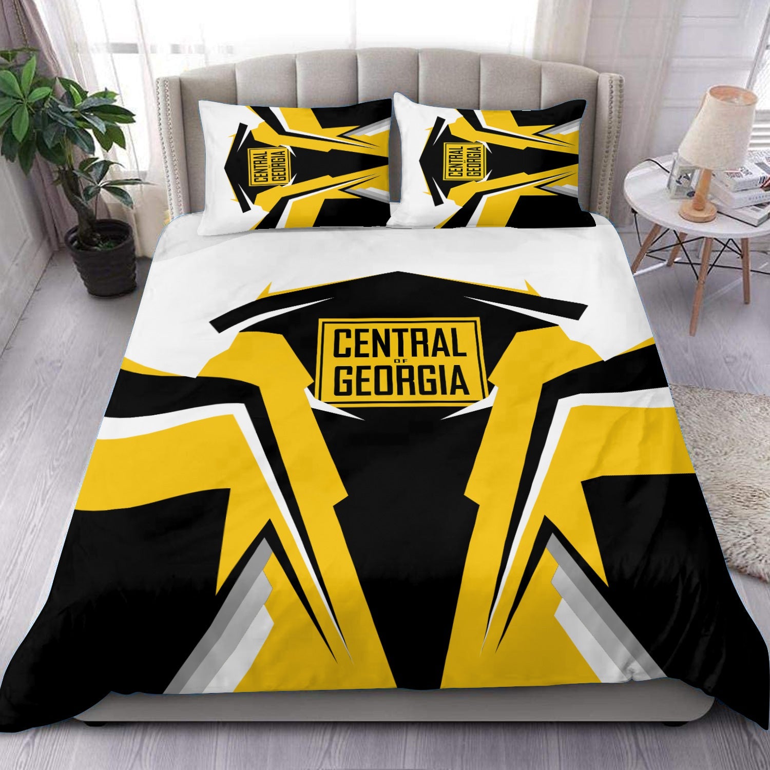 Railspirit Central of Georgia Railway Bedding Set Strong Line Style Bedding Set All Over Print