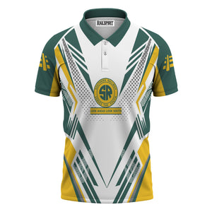 Railspirit Personalized Southern Railway U.S Polo Shirt Railroad Tribute Design SOU Train Shirt for Train Lovers