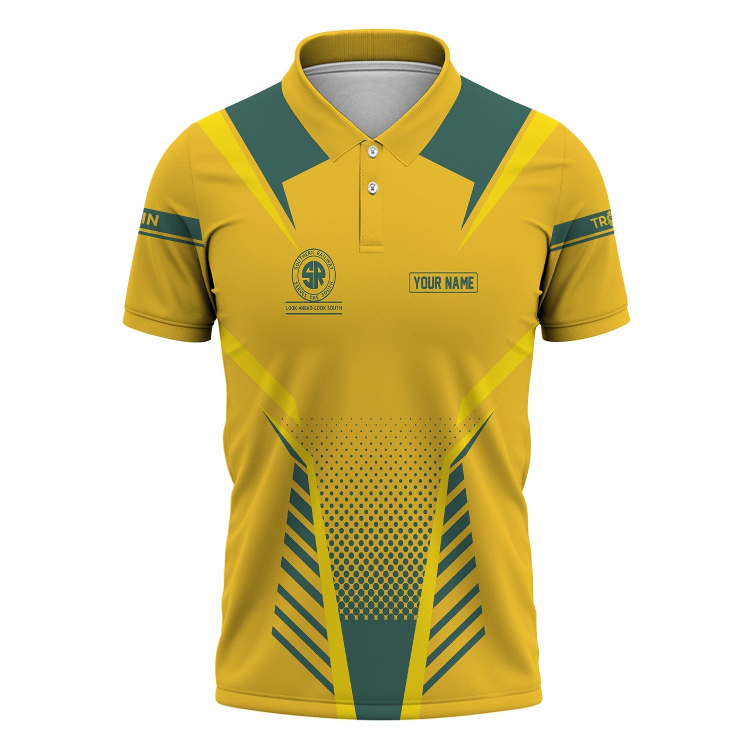 Railspirit Personalized Southern Railway U.S Polo Shirt Unisex SOU Train Shirt All Over Print