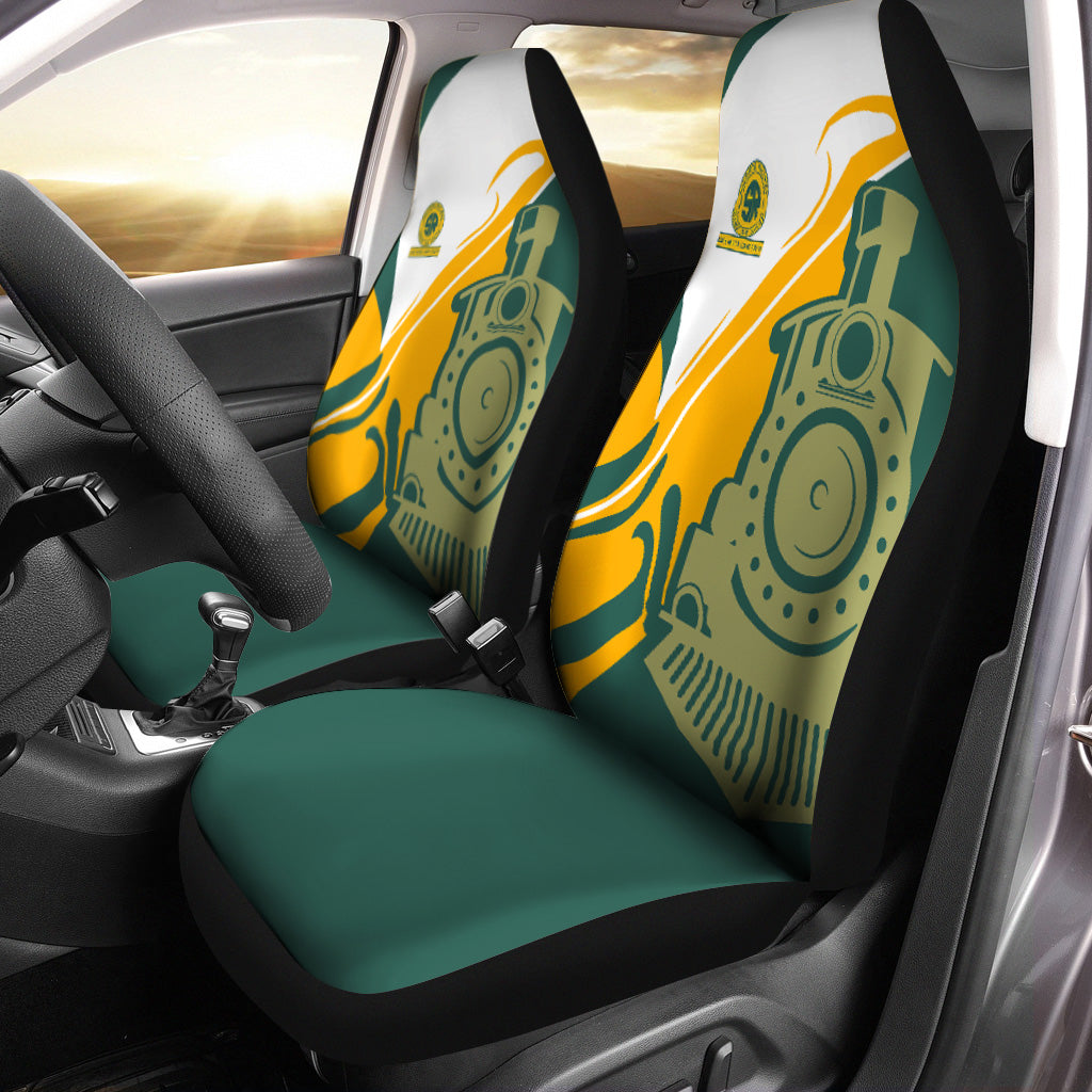 Railspirit Southern Railway U.S Car Seat Cover Flame-Inspired Style SOU Seat Cover Gift Idea For Train Lovers