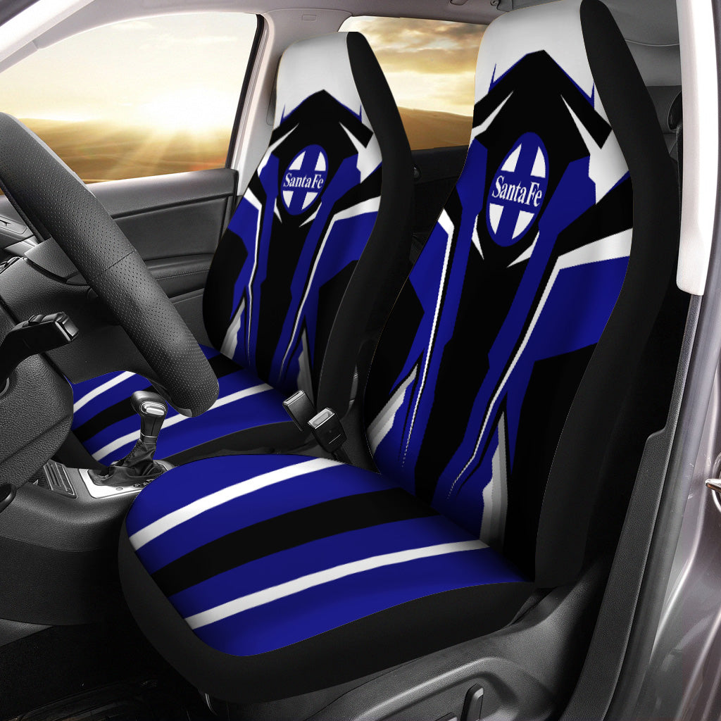 Railspirit Santa Fe Railway Car Seat Cover Strong Line Style Atchison, Topeka and Santa Fe Railway Seat Cover