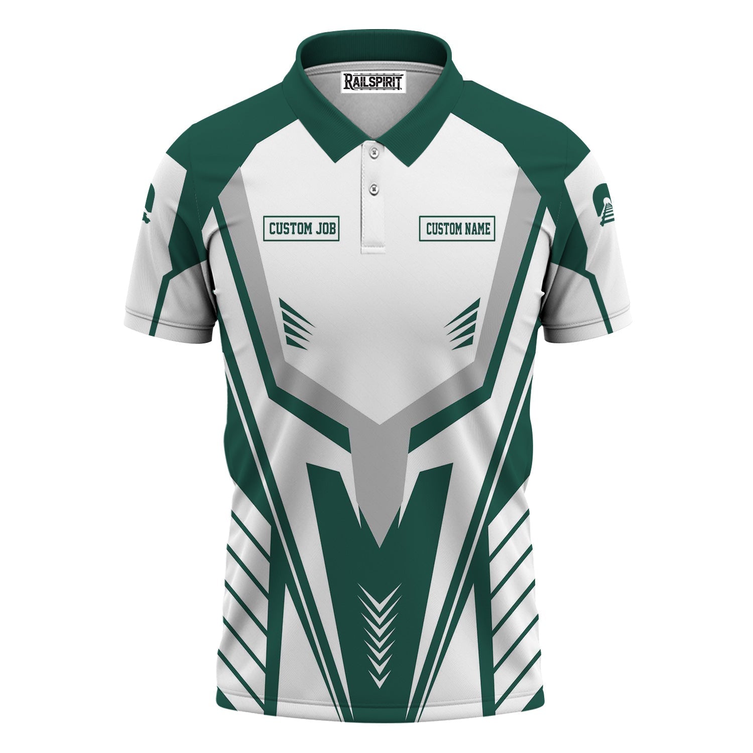 Railspirit Personalized Great Western Railway Polo Shirt Workwear-Inspired with Custom Position Train Shirt