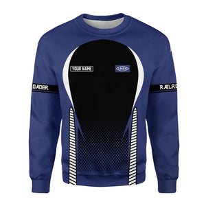 Railspirit Personalized London and North Eastern Railway Sweatshirt Stress Is Caused By Not Having Enough Trains Shirt All Over Print Shirt