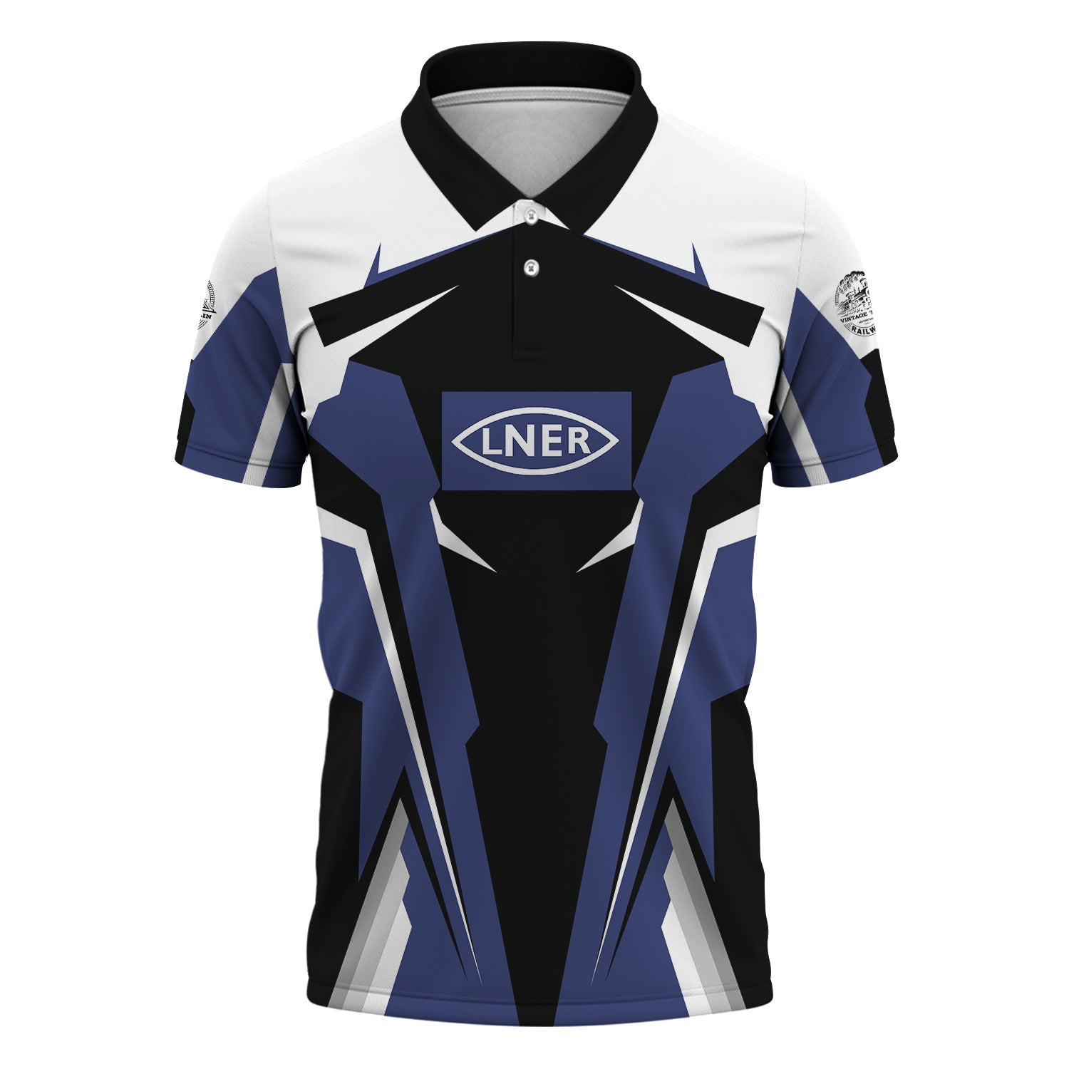 Railspirit Personalized London and North Eastern Railway Polo Shirt Strong Line Style Train Unisex Shirt All Over Print