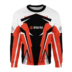 Railspirit Personalized Bristish Railway Sweatshirt Strong Line Style Train Unisex Shirt All Over Print