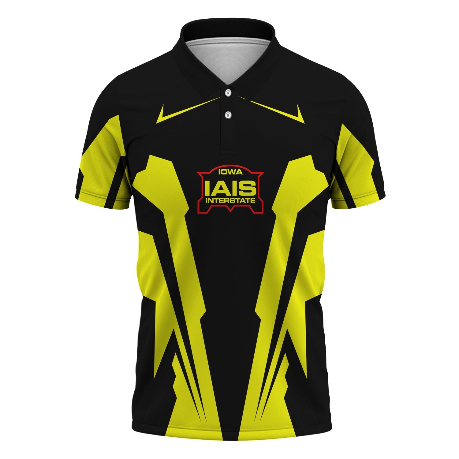 Railspirit Personalized Iowa Interstate Railroad Polo Shirt IAISStrong Line Style Train Unisex Shirt All Over Print