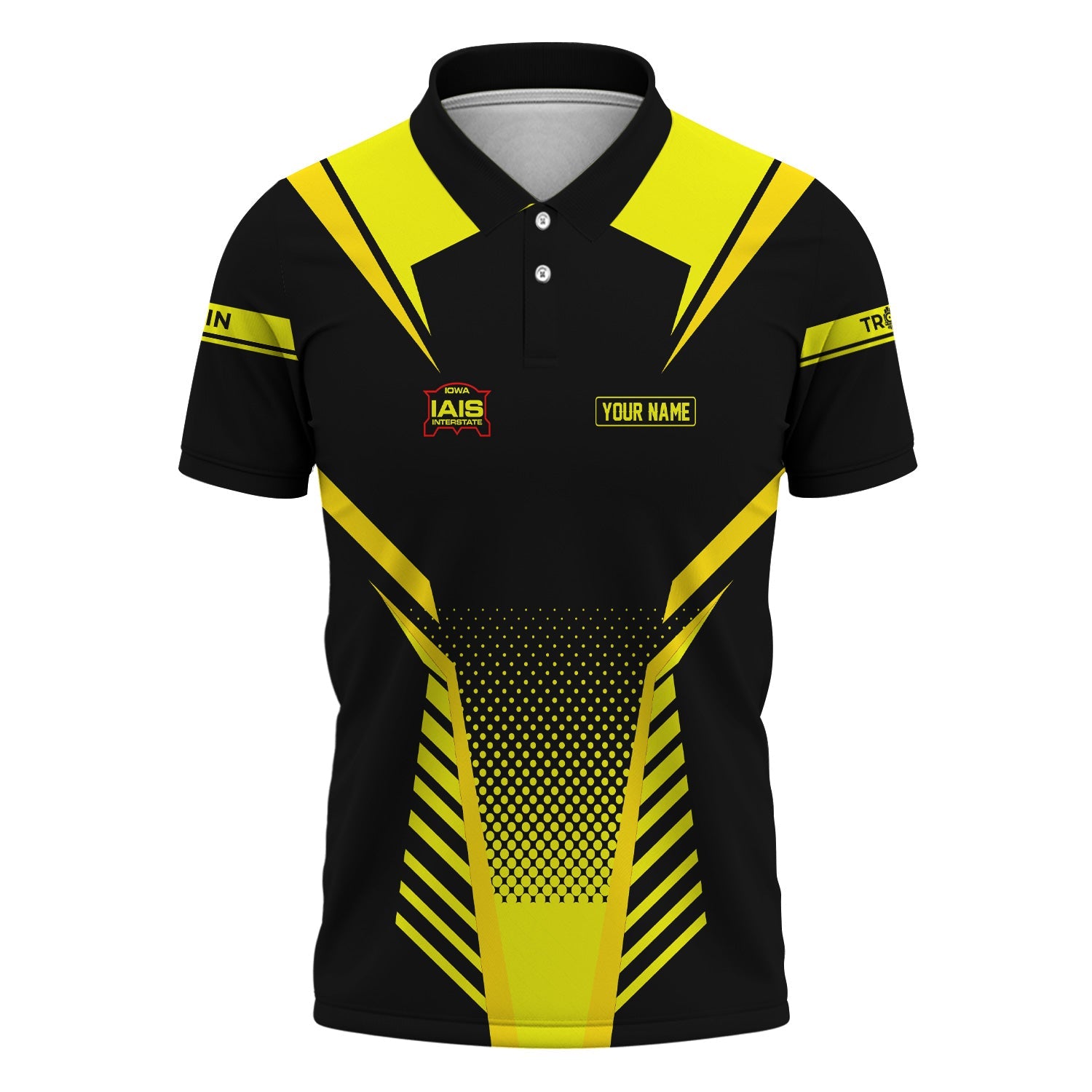 Railspirit Personalized Iowa Interstate Railroad Polo Shirt Unisex IAIS Train Shirt All Over Print