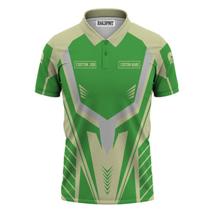 Railspirit Personalized Virginia & Truckee Railroad Polo Shirt Workwear-Inspired with Custom Position Train Shirt