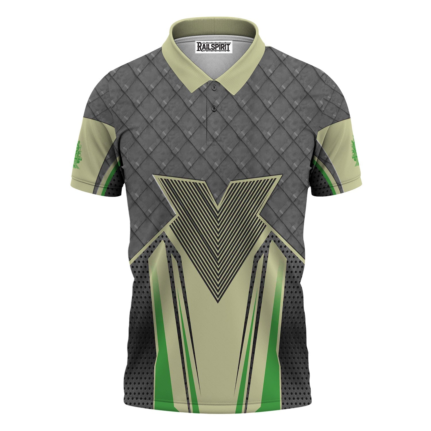 Railspirit Personalized Virginia & Truckee Railroad Polo Shirt Rugged Steel Vibes Train Shirt All Over Print