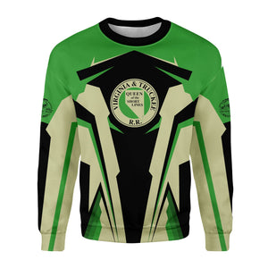 Railspirit Personalized Virginia & Truckee Railroad Sweatshirt Strong Line Style Train Unisex Shirt All Over Print