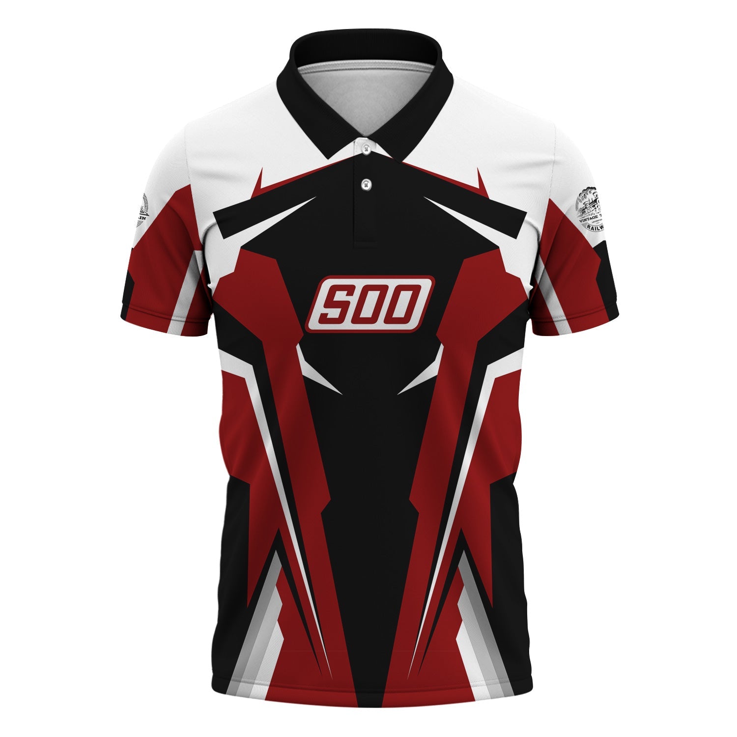 Railspirit Personalized Soo Line Railroad Polo Shirt Strong Line Style Train Unisex Shirt All Over Print