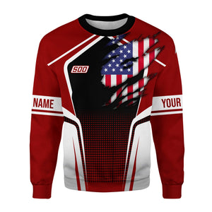 Railspirit Personalized Soo Line Railroad Sweatshirt American Eagle Vintage Train Shirt