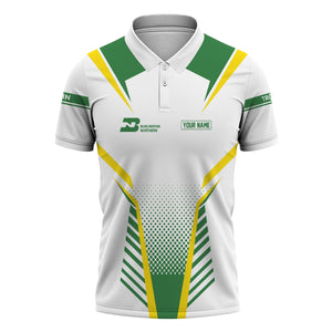 Railspirit Personalized Burlington Northern Railroad Polo Shirt Unisex Train Shirt All Over Print