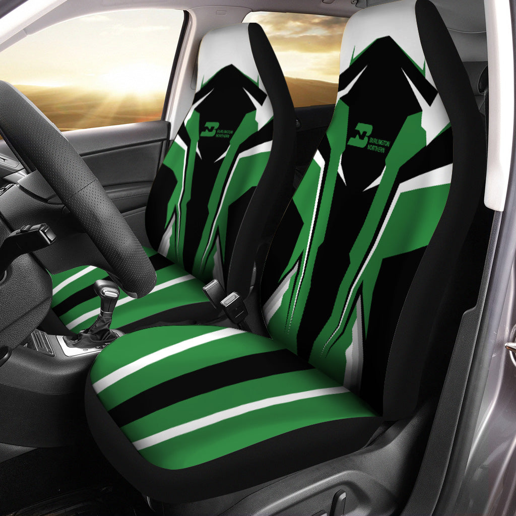 Railspirit Burlington Northern Railroad Car Seat Cover Strong Line Style Seat Cover