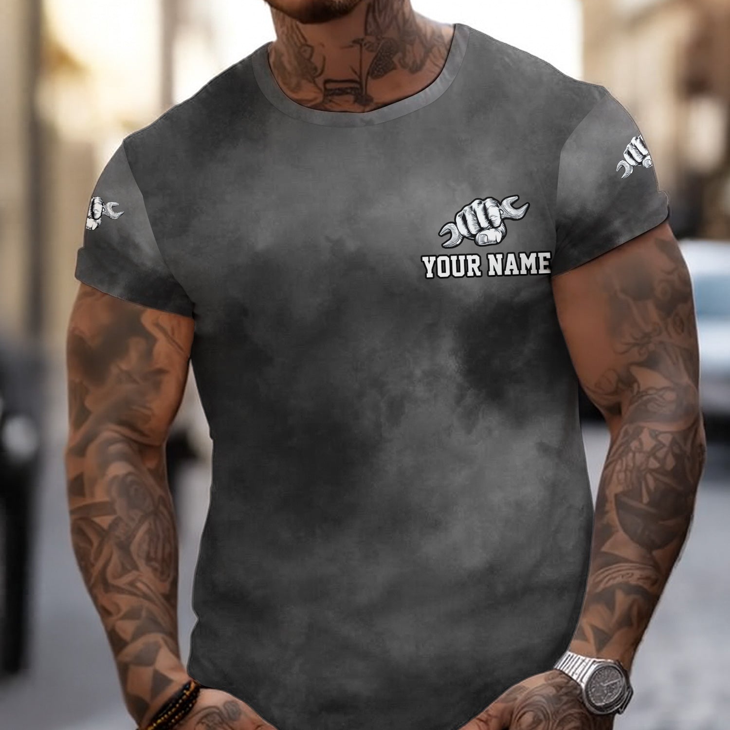 Mechanic Humor Shirt, I Might Look Like a Mechanic, Smell Like a Mechanic, But I Won’t Fix Your Sh*t for Free, Perfect Gift for Auto Repair Fans