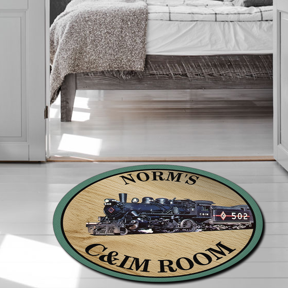 Railspirit C&IM Living Room Round Mat