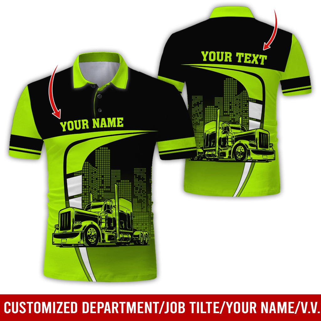 Custom Name Love Tow Truck Uniform, Premium Personalized Apparel for Drivers