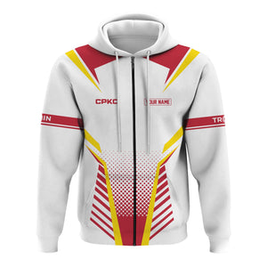 Railspirit Personalized Canadian Pacific Kansas City Hoodie Unisex CPKC Train Zip Hoodie All Over Print