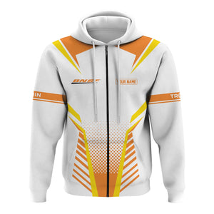 Railspirit Personalized BNSF Railway Hoodie Unisex Train Zip Hoodie All Over Print