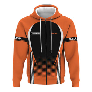 Railspirit Personalized Wheeling And Lake Erie Railroad Hoodie Stress Is Caused By Not Having Enough Trains  Zip Up Hoodie