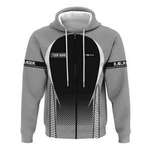 Railspirit Personalized Norfolk Southern Railway Hoodie Stress Is Caused By Not Having Enough Trains  Zip Up Hoodie