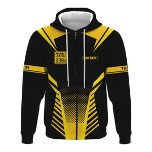 Railspirit Personalized Central of Georgia Railway Hoodie Unisex Train Zip Hoodie All Over Print