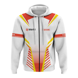 Railspirit Personalized British Railway Hoodie Unisex Train Zip Hoodie All Over Print