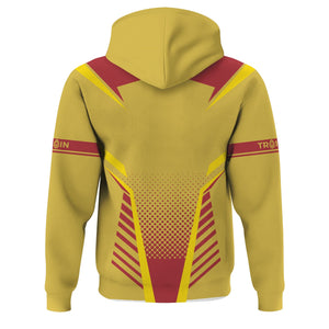 Railspirit Personalized Florida East Coast Railway Hoodie Unisex Train Zip Hoodie All Over Print