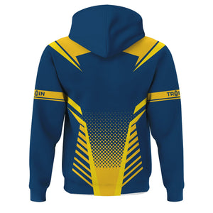 Railspirit Personalized Alaska Railroad Hoodie Unisex Train Zip Hoodie All Over Print