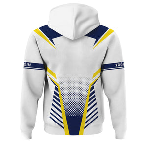 Railspirit Personalized Baltimore and Ohio Railroad Hoodie Unisex B&O Train Zip Hoodie All Over Print