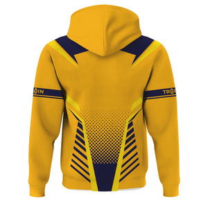 Railspirit Personalized Chesapeake and Ohio Railway Hoodie Unisex C&O Train Zip Hoodie All Over Print