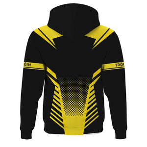 Railspirit Personalized Clinchfield Railroad Hoodie Unisex Train Zip Hoodie All Over Print