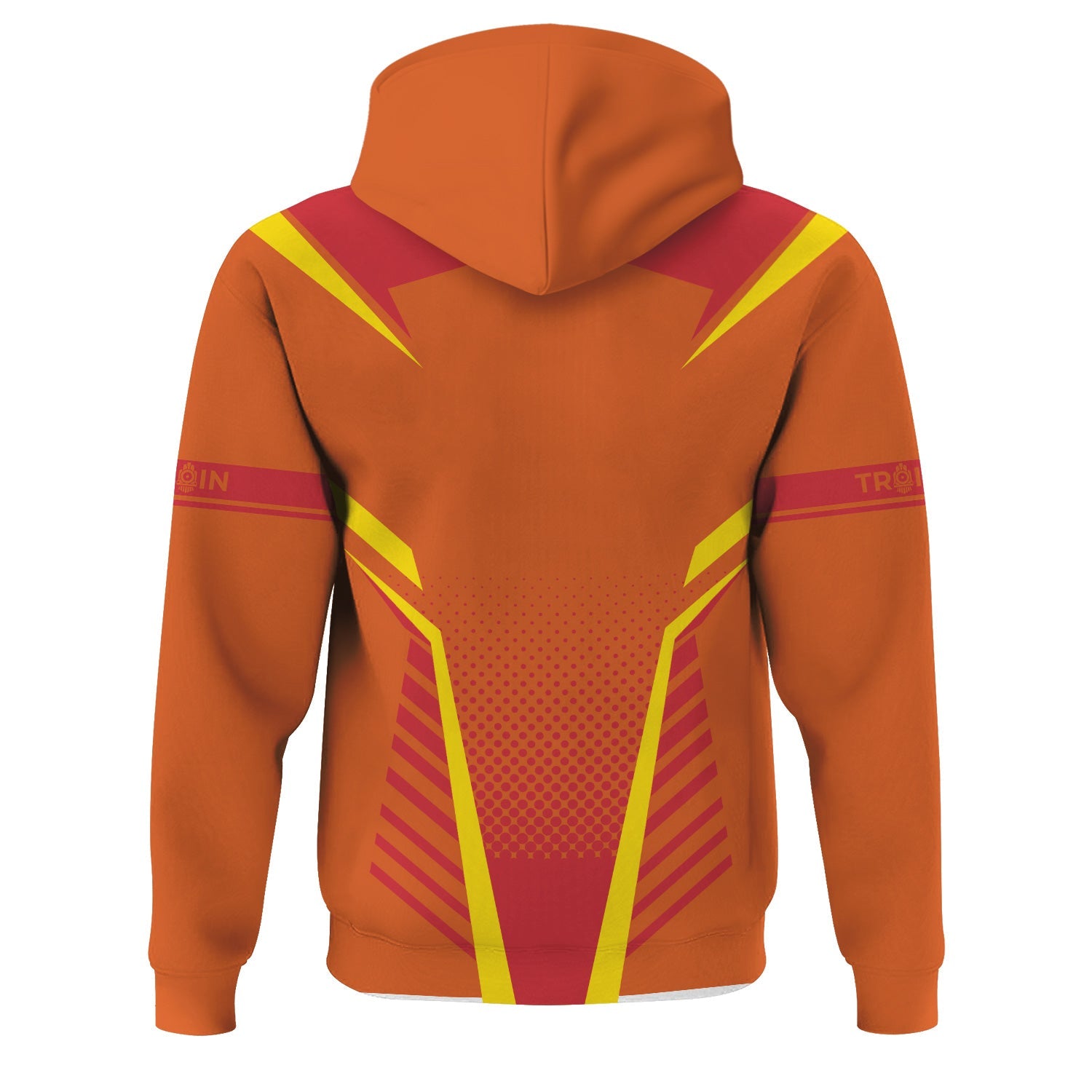 Railspirit Personalized Pacific Electric Railroad Hoodie Unisex Train Zip Hoodie All Over Print