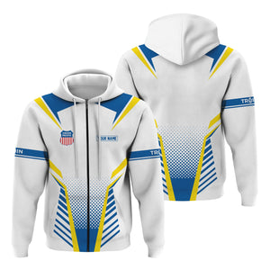 Railspirit Personalized Union Pacific Railroad Hoodie Unisex Big Boy Train Zip Hoodie All Over Print