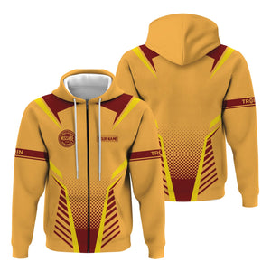 Railspirit Personalized Duluth, Missabe, & Iron Range Railroad Hoodie Unisex Train Zip Hoodie All Over Print