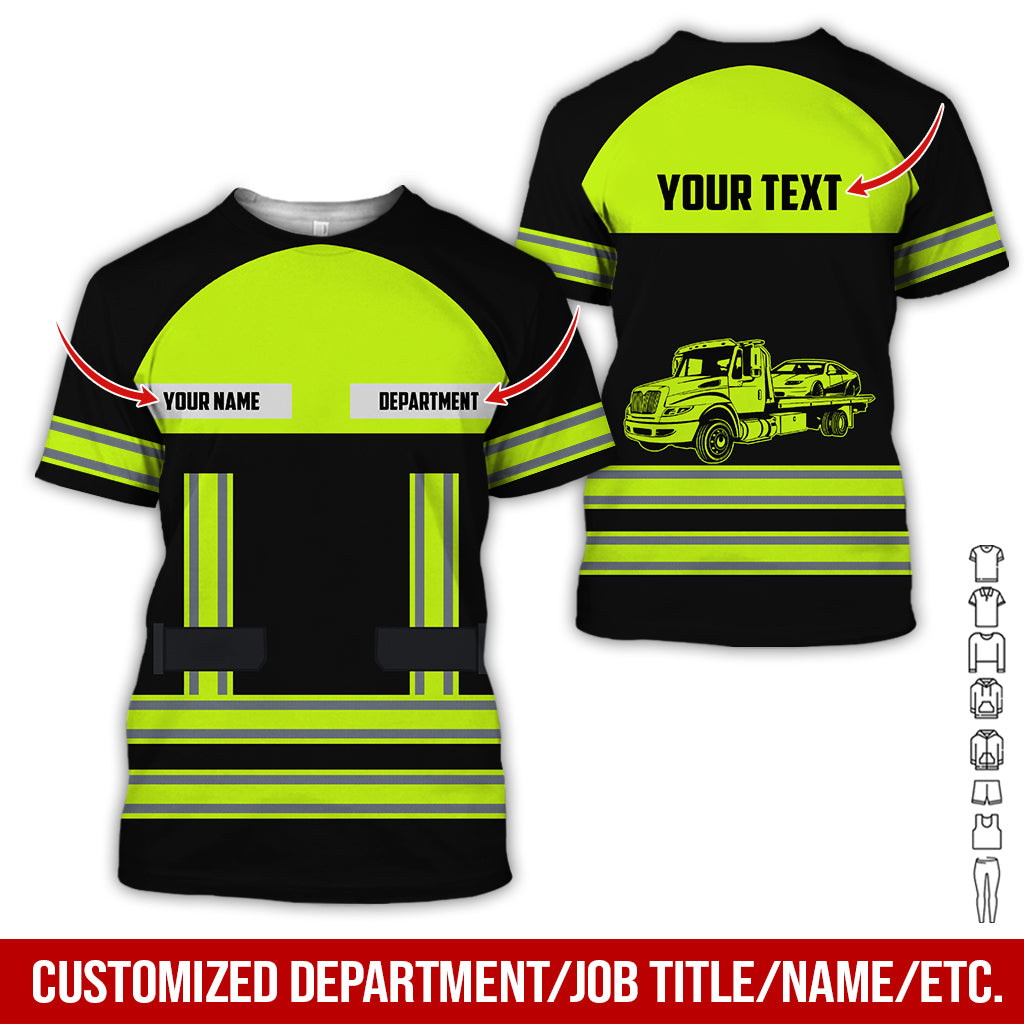 Customized Truck Driver Uniform Printed Clothes, Personalized Driver Gear