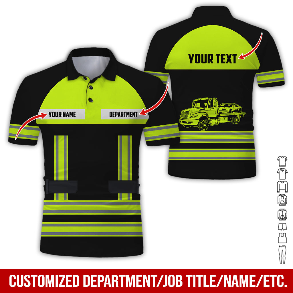 Customized Truck Driver Uniform Printed Clothes, Personalized Driver Gear