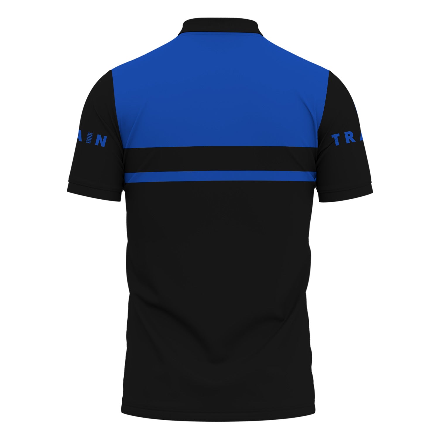 Railspirit Custom Name Long Island Railroad Polo Shirt American Train Ticket Printed Shirt