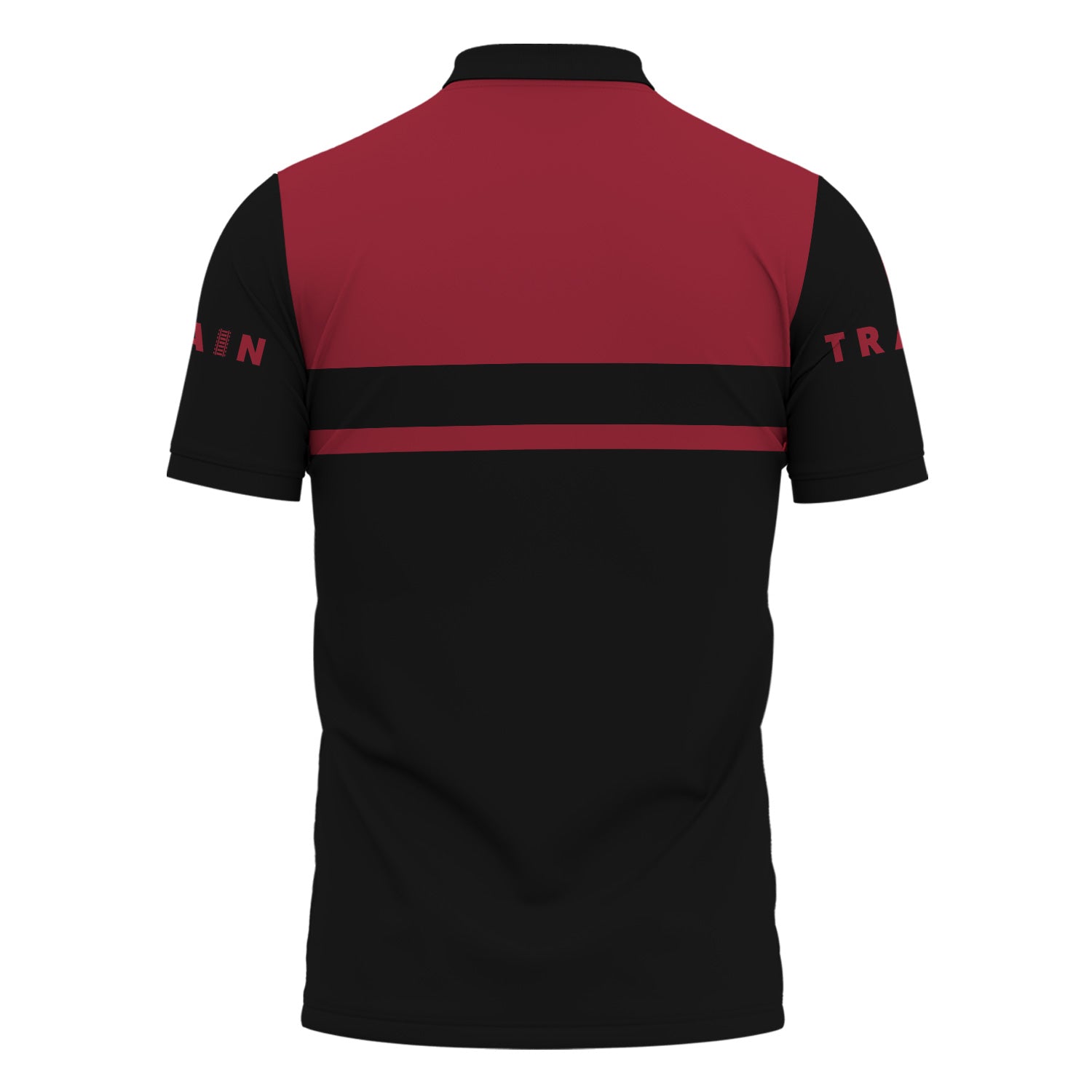 Railspirit Custom Name Chicago Great Western Railroad Polo Shirt American Train Ticket Printed Shirt