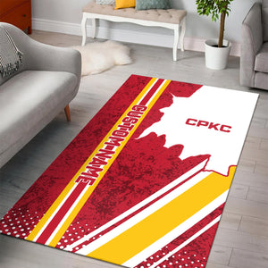 Railspirit Personalized Canadian Pacific Kansas City Area Rug Vintage CPKC All Over Printed Rug