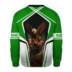 Railspirit Personalized Elgin Joliet And Eastern Railroad Sweatshirt American Eagle Vintage Train Shirt